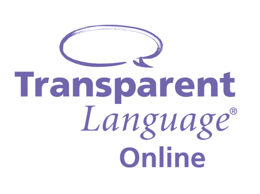 logo fra Transparent Language Online